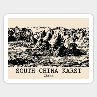 South China Karst - China Sticker